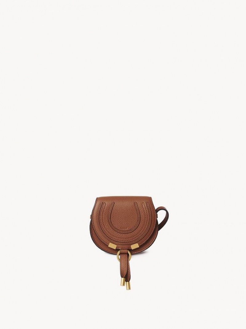 Chloe Marcie Nano Saddle Mini Bags Bruna | CHE-SR13684