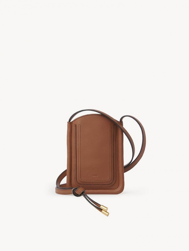 Chloe Marcie Phone Pouch Mini Bags Bruna | CHE-SR13669