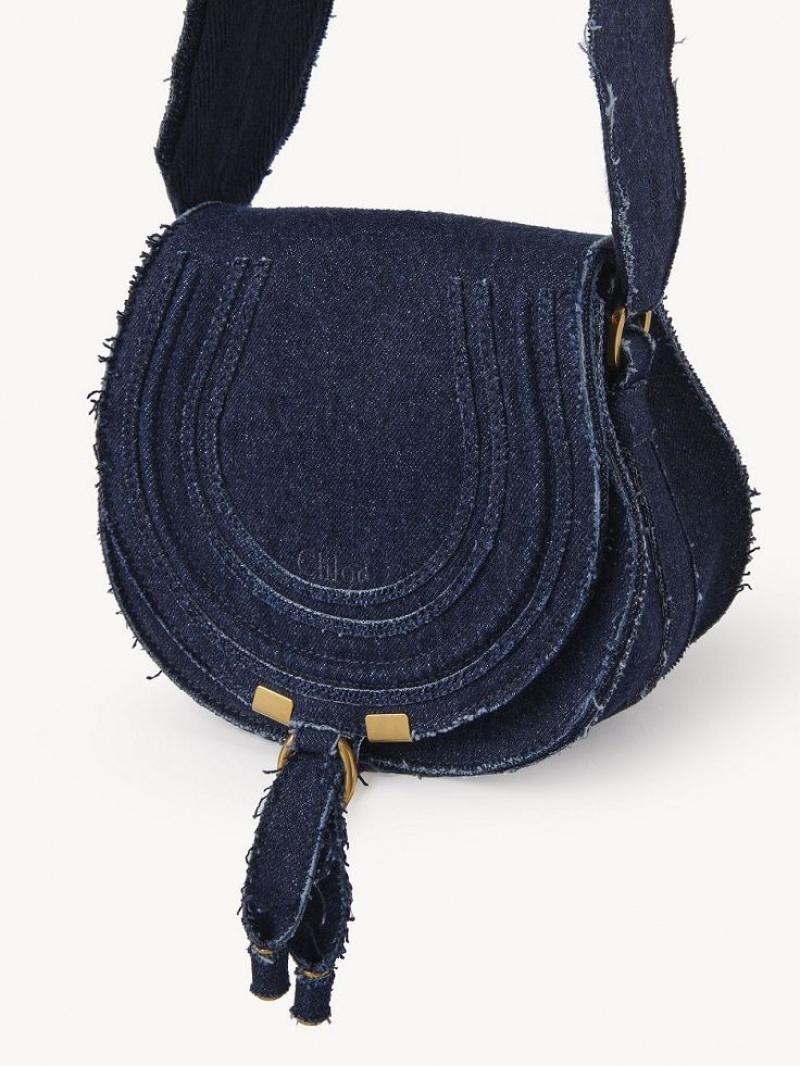 Chloe Marcie Small Crossbody Väska Blå | CHE-SR13580