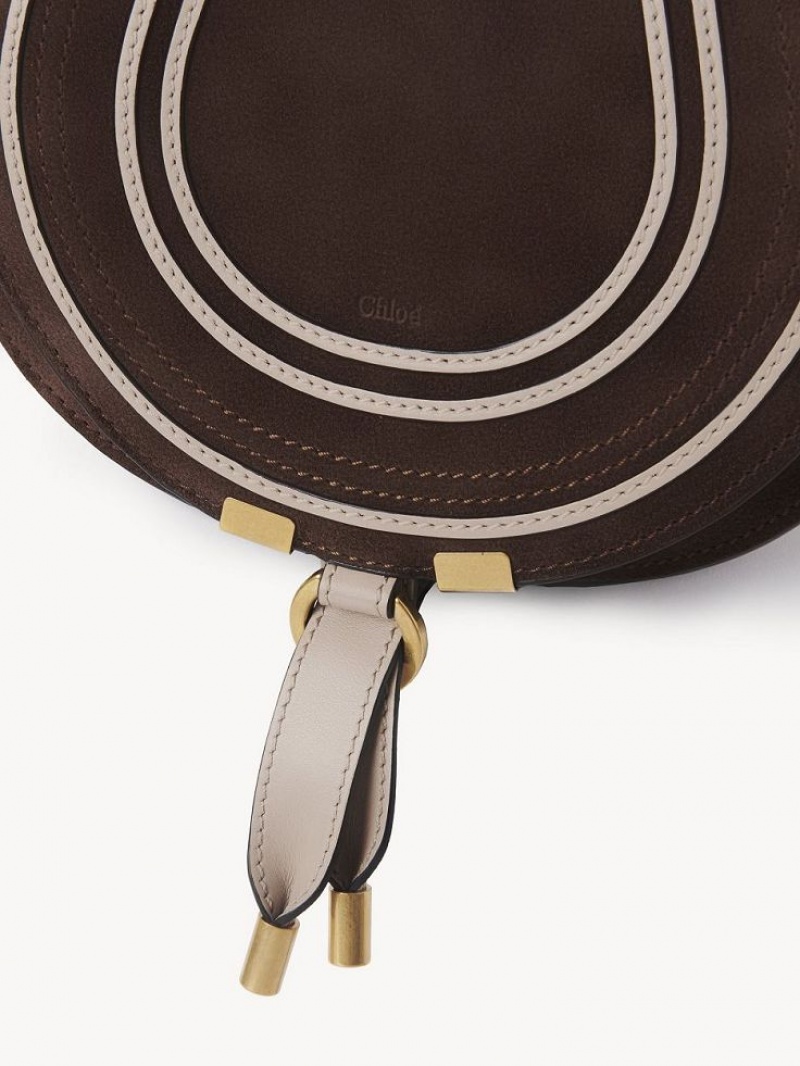 Chloe Marcie Small Crossbody Väska Bruna | CHE-SR13510