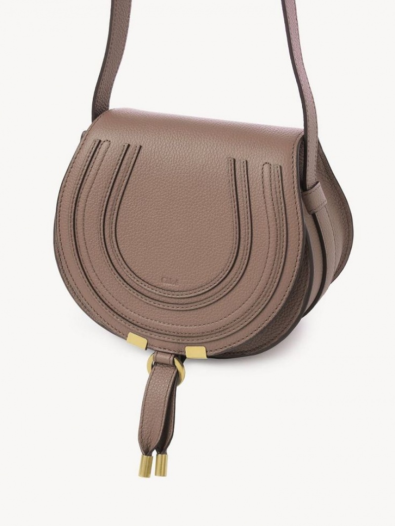 Chloe Marcie Small Crossbody Väska Bruna | CHE-SR13592