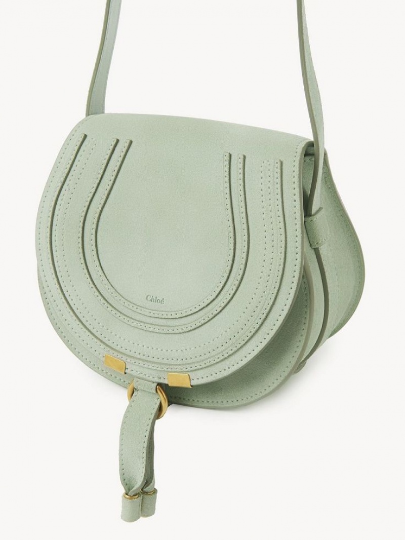 Chloe Marcie Small Crossbody Väska Gröna | CHE-SR13624