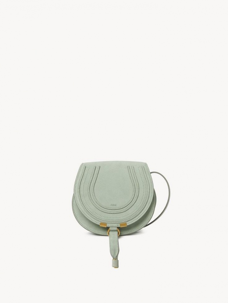 Chloe Marcie Small Crossbody Väska Gröna | CHE-SR13624