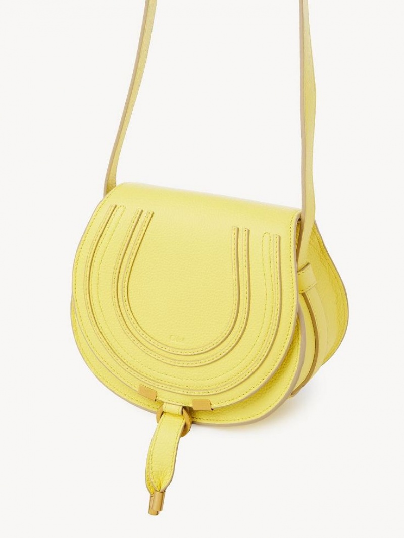 Chloe Marcie Small Crossbody Väska Gula | CHE-SR13533