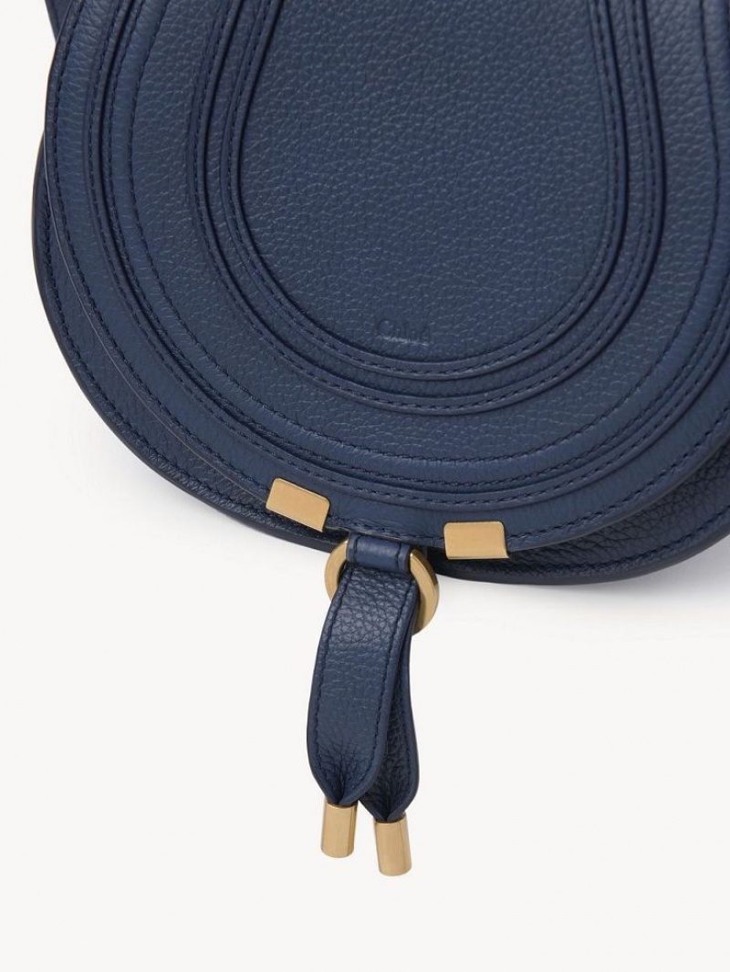 Chloe Marcie Small Crossbody Väska Marinblå | CHE-SR13571