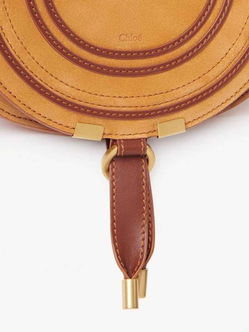 Chloe Marcie Small Crossbody Väska Orange | CHE-SR13483