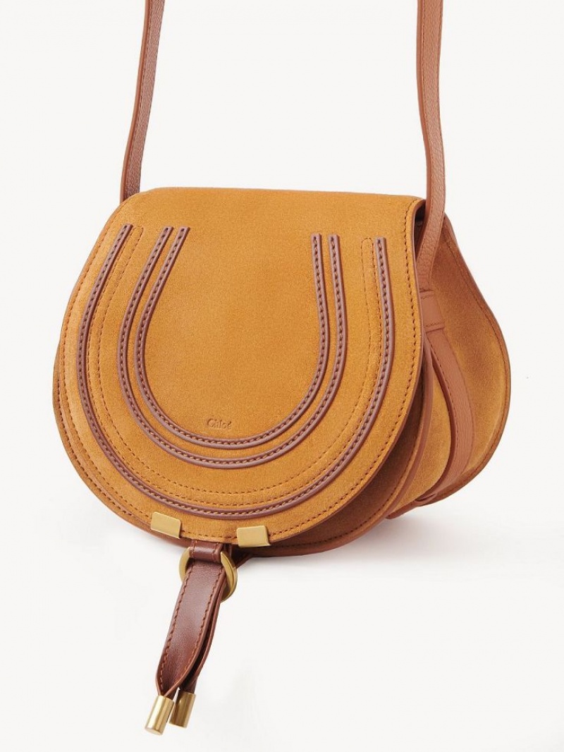 Chloe Marcie Small Crossbody Väska Orange | CHE-SR13483