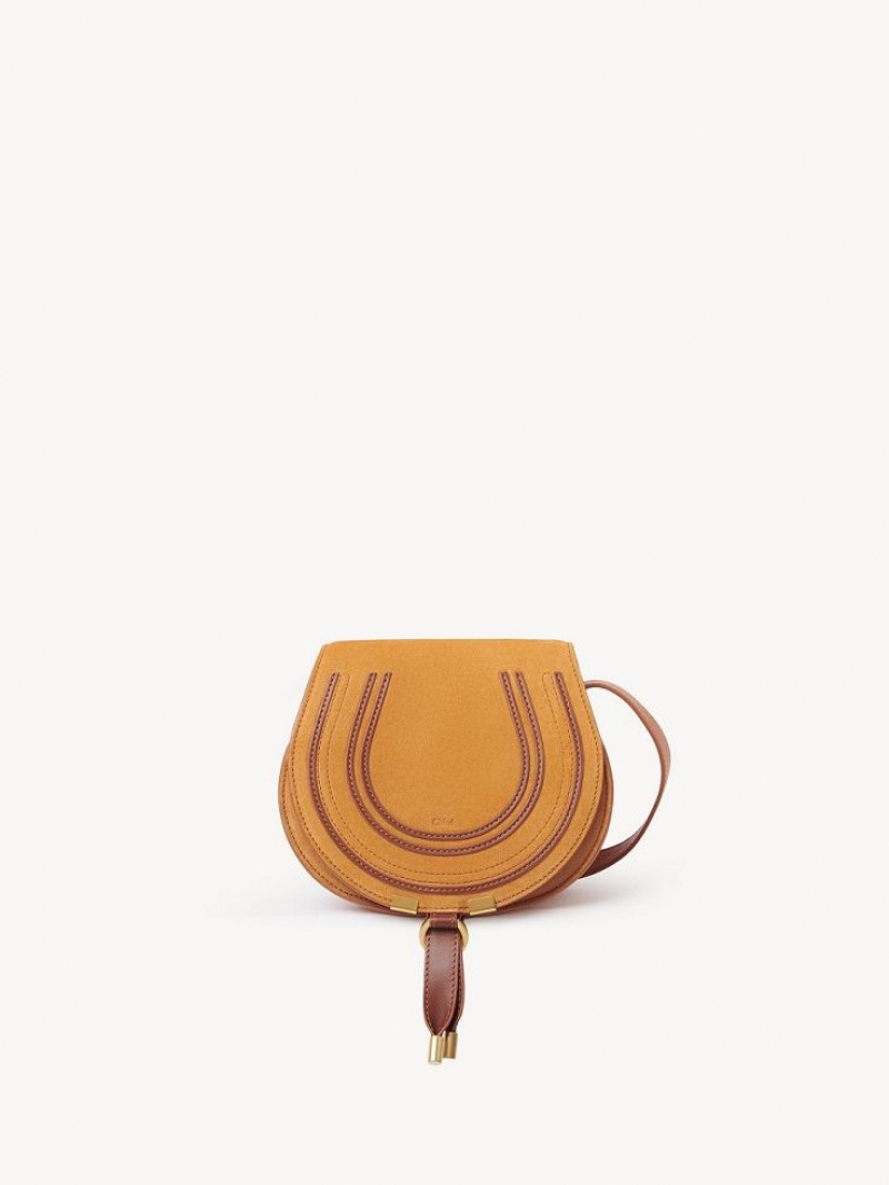 Chloe Marcie Small Crossbody Väska Orange | CHE-SR13483