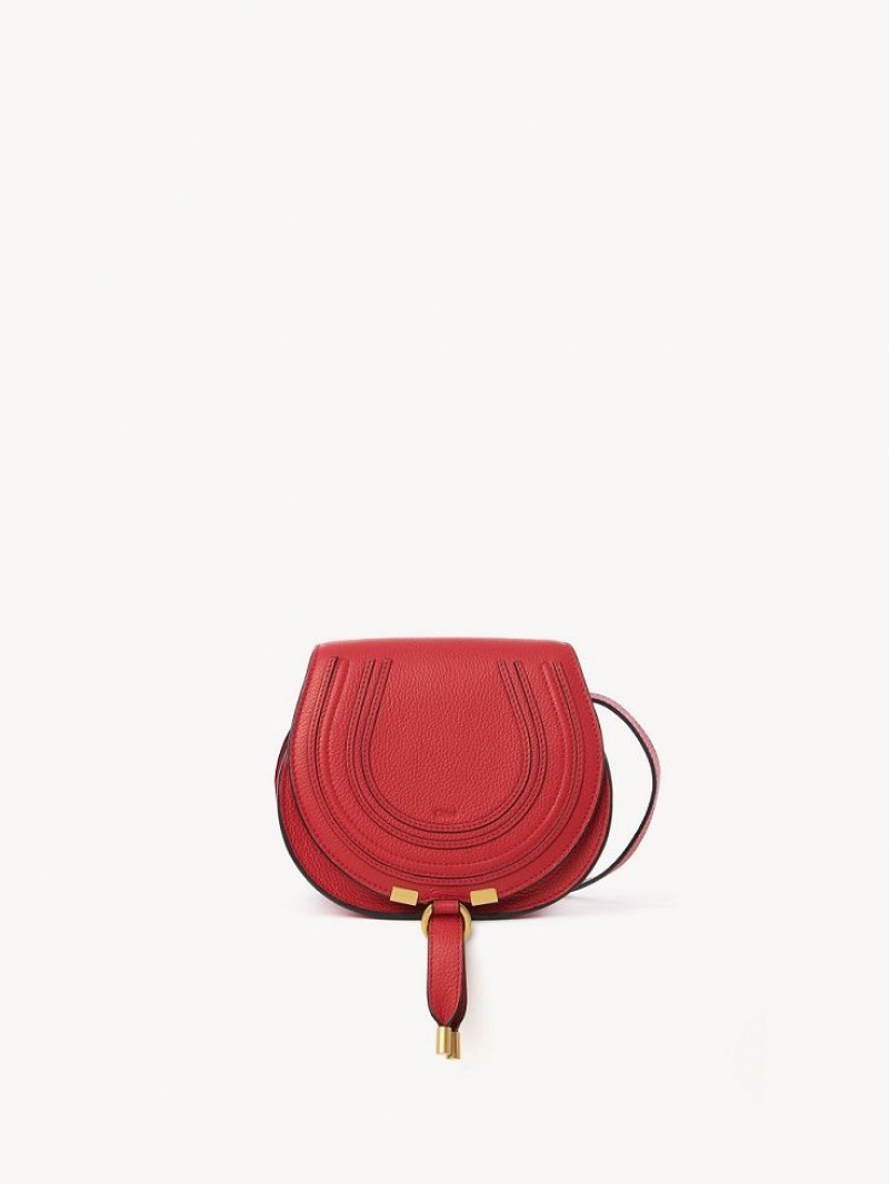 Chloe Marcie Small Crossbody Väska Röda | CHE-SR13488