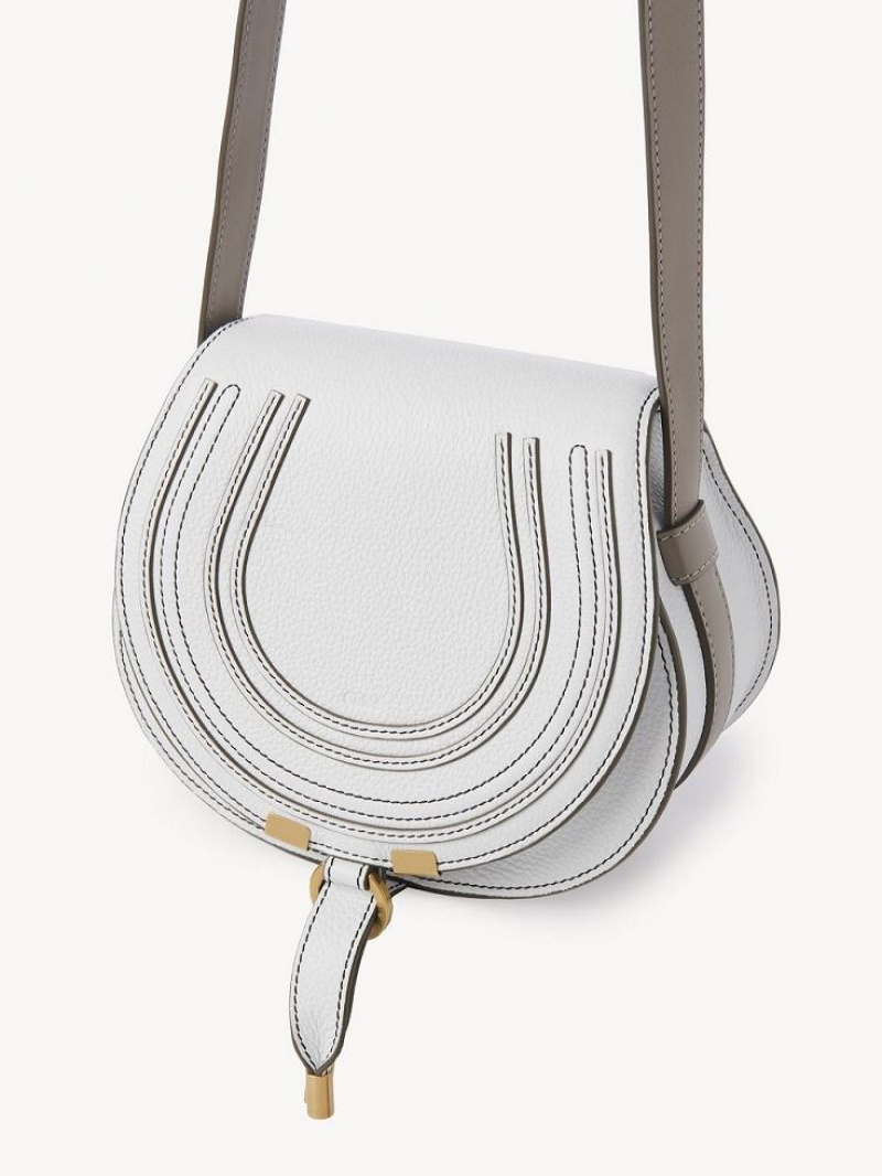 Chloe Marcie Small Crossbody Väska Vita | CHE-SR13502