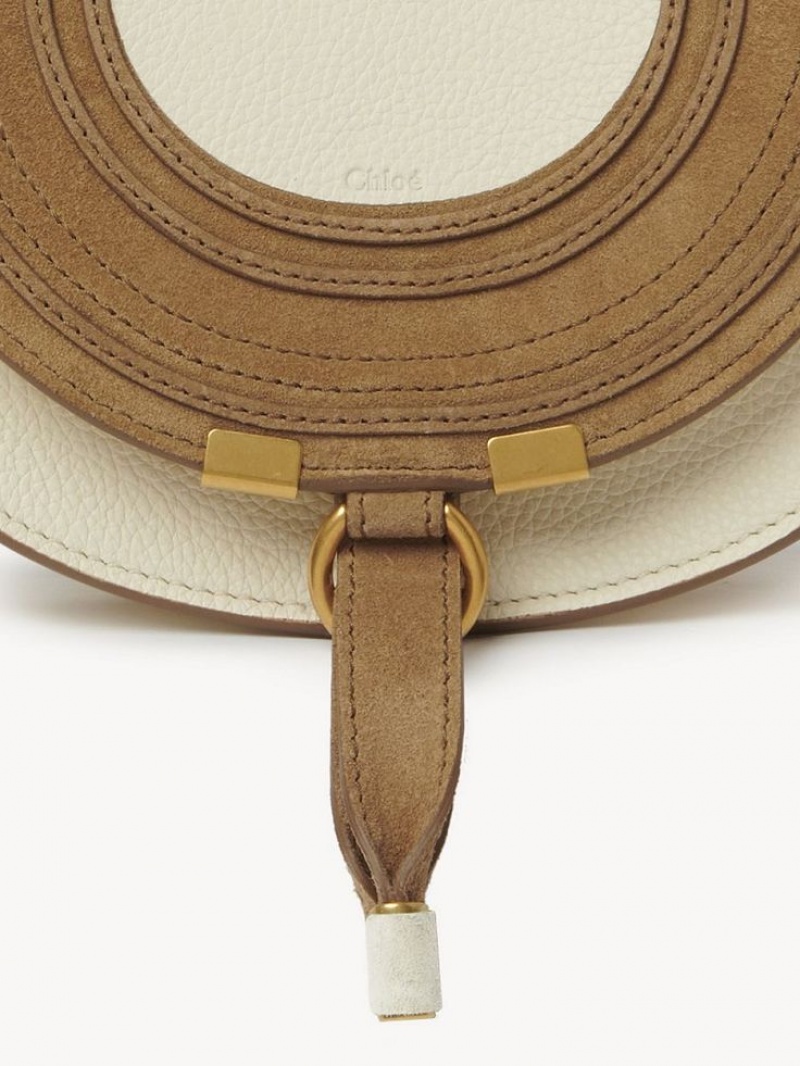 Chloe Marcie Small Crossbody Väska Vita | CHE-SR13579