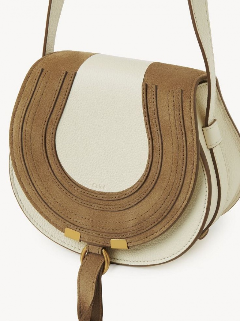 Chloe Marcie Small Crossbody Väska Vita | CHE-SR13579