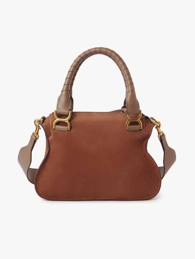 Chloe Marcie Small Double Carry Axelväska Bruna | CHE-SR13440