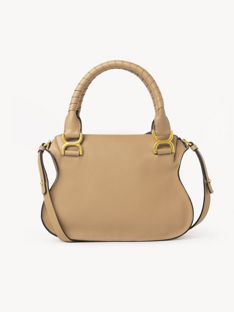 Chloe Marcie Small Double Carry Crossbody Väska Bruna | CHE-SR13468