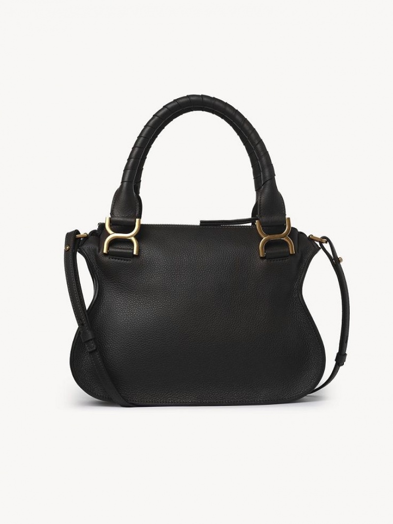 Chloe Marcie Small Double Carry Crossbody Väska Svarta | CHE-SR13543