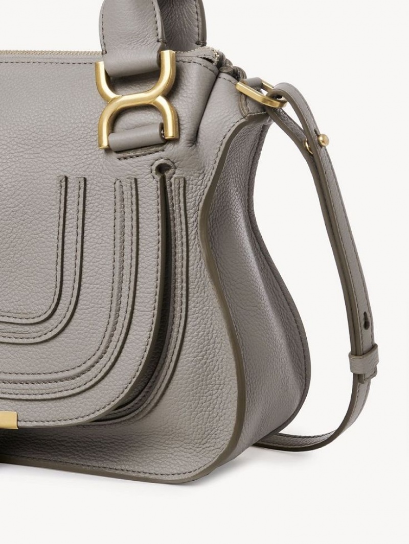 Chloe Marcie Small Double Carry Crossbody Väska Grå | CHE-SR13547