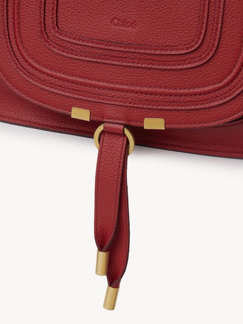 Chloe Marcie Small Double Carry Crossbody Väska Rosa | CHE-SR13584