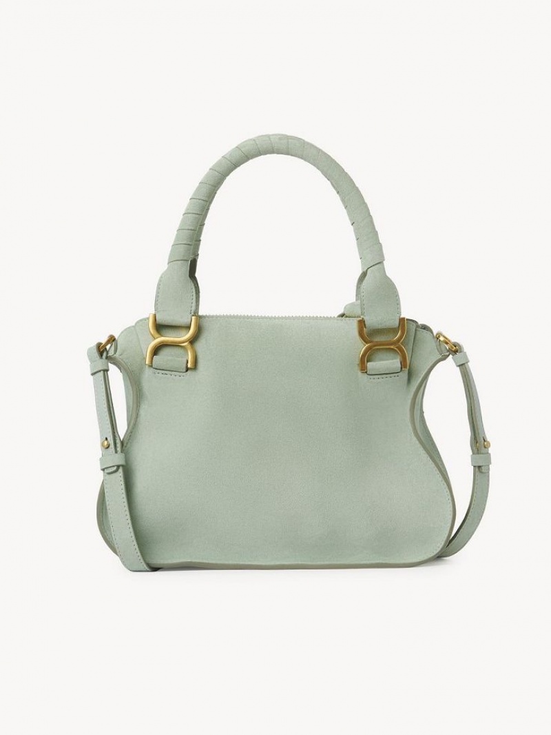 Chloe Marcie Small Double Carry Crossbody Väska Gröna | CHE-SR13601