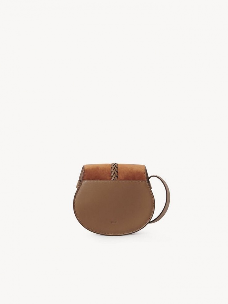 Chloe Marcie Small Saddle Axelväska Bruna | CHE-SR13414