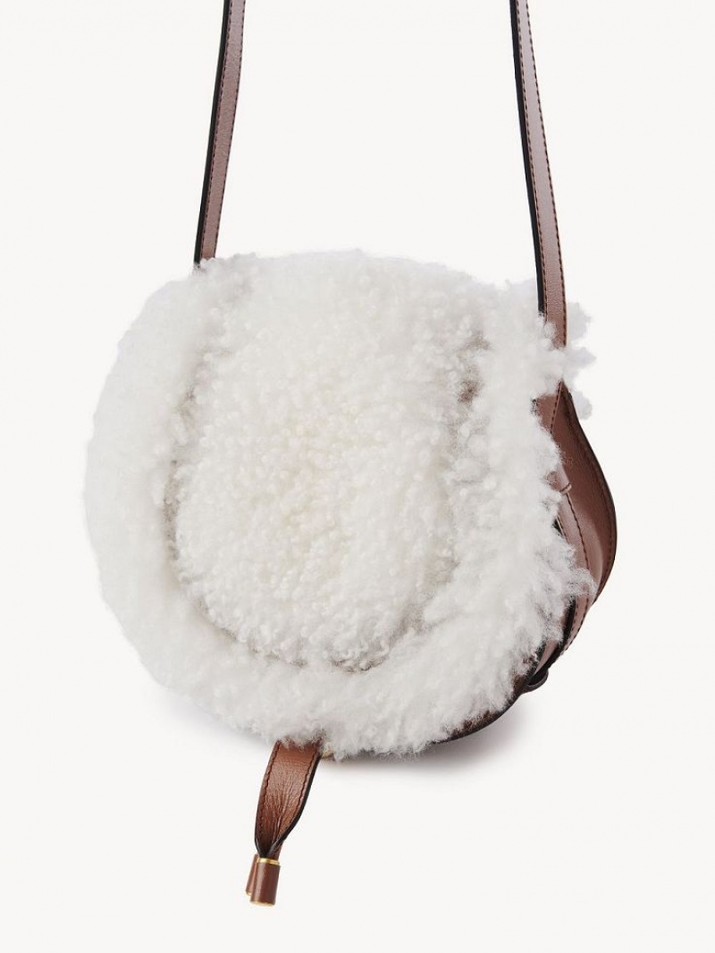 Chloe Marcie Small Saddle Axelväska Bruna | CHE-SR13425