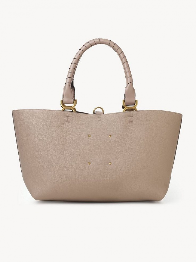 Chloe Marcie Small Toteväska Beige | CHE-SR13388