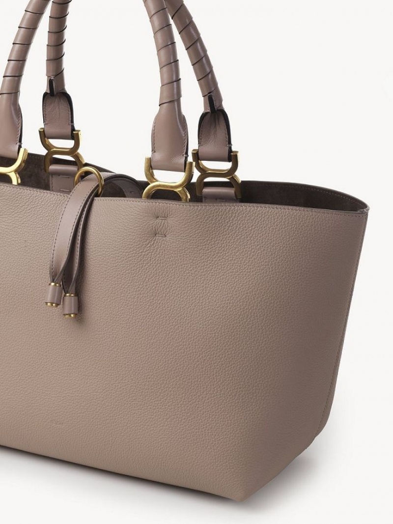 Chloe Marcie Small Toteväska Beige | CHE-SR13388