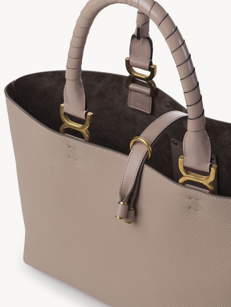 Chloe Marcie Small Toteväska Beige | CHE-SR13388