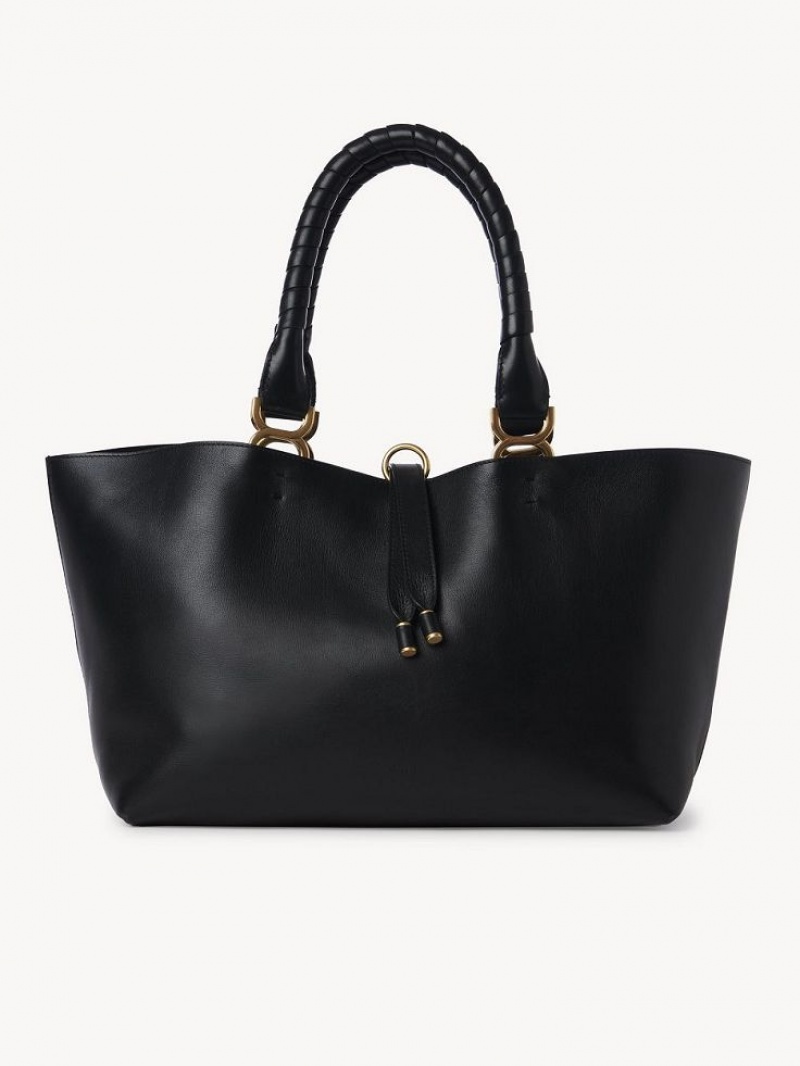 Chloe Marcie Small Toteväska Svarta | CHE-SR13389