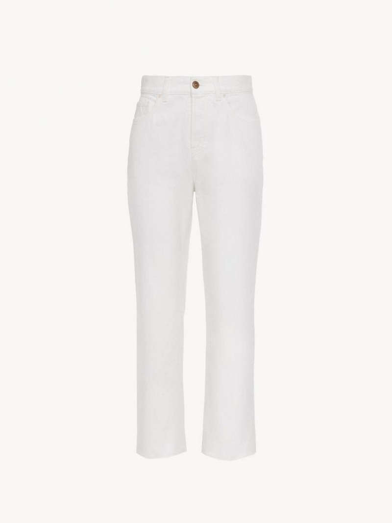 Chloe Masaya Cropped Hetero Jeans Vita | CHE-SR13972