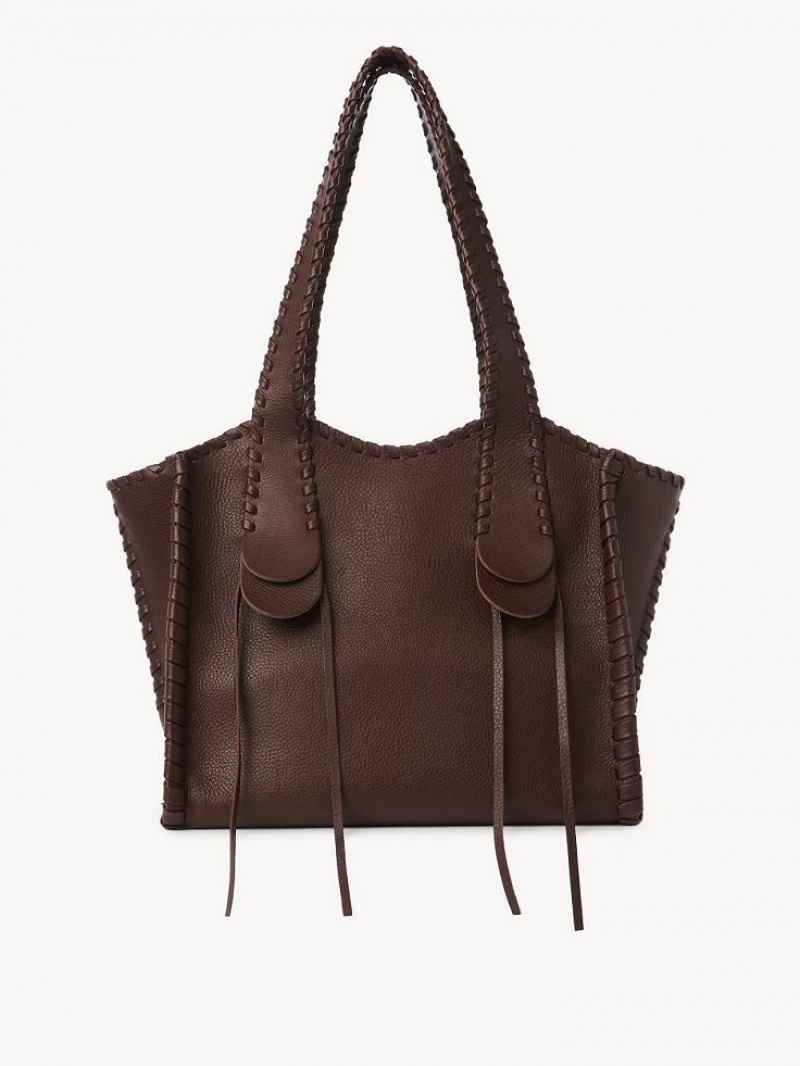 Chloe Medium Mony Axelväska Choklad | CHE-SR13435