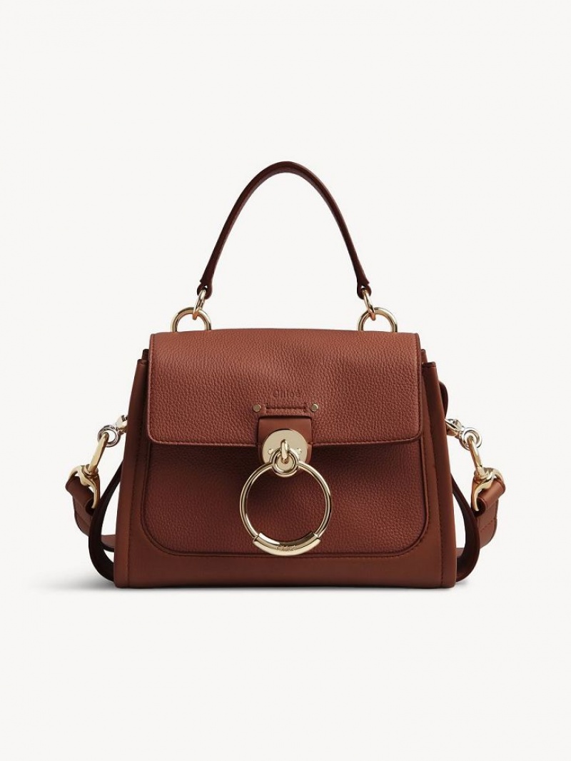 Chloe Mini Tess Day Crossbody Väska Bruna | CHE-SR13479