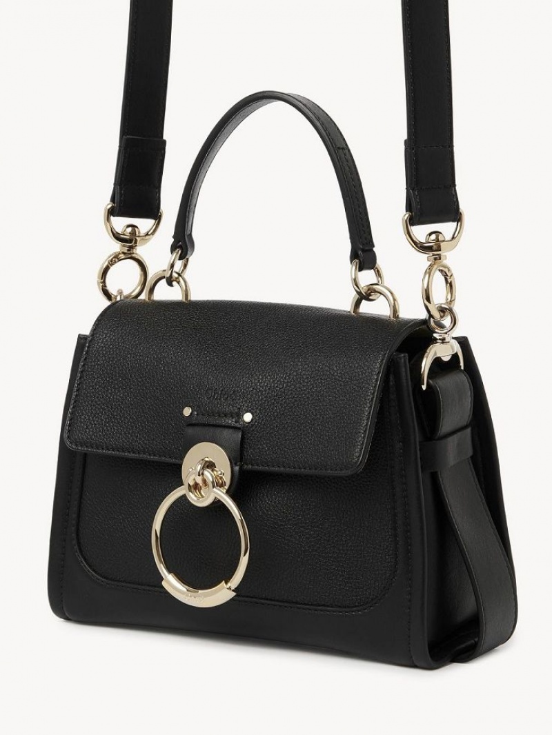 Chloe Mini Tess Day Crossbody Väska Svarta | CHE-SR13501