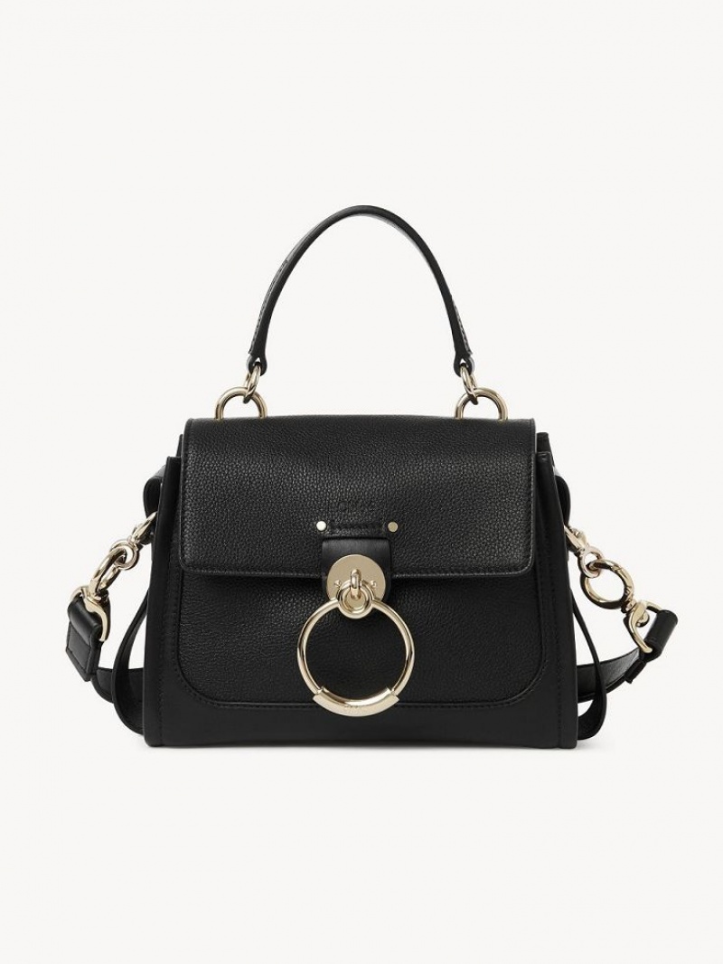 Chloe Mini Tess Day Crossbody Väska Svarta | CHE-SR13501