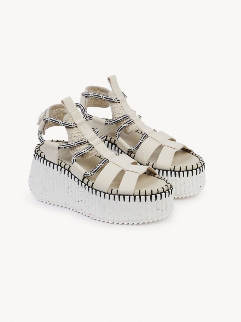 Chloe Nama Sandaler Grå | CHE-SR14147