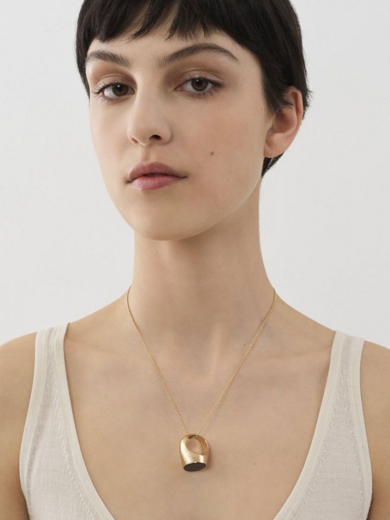 Chloe Nancy Halsband Guld | CHE-SR14426