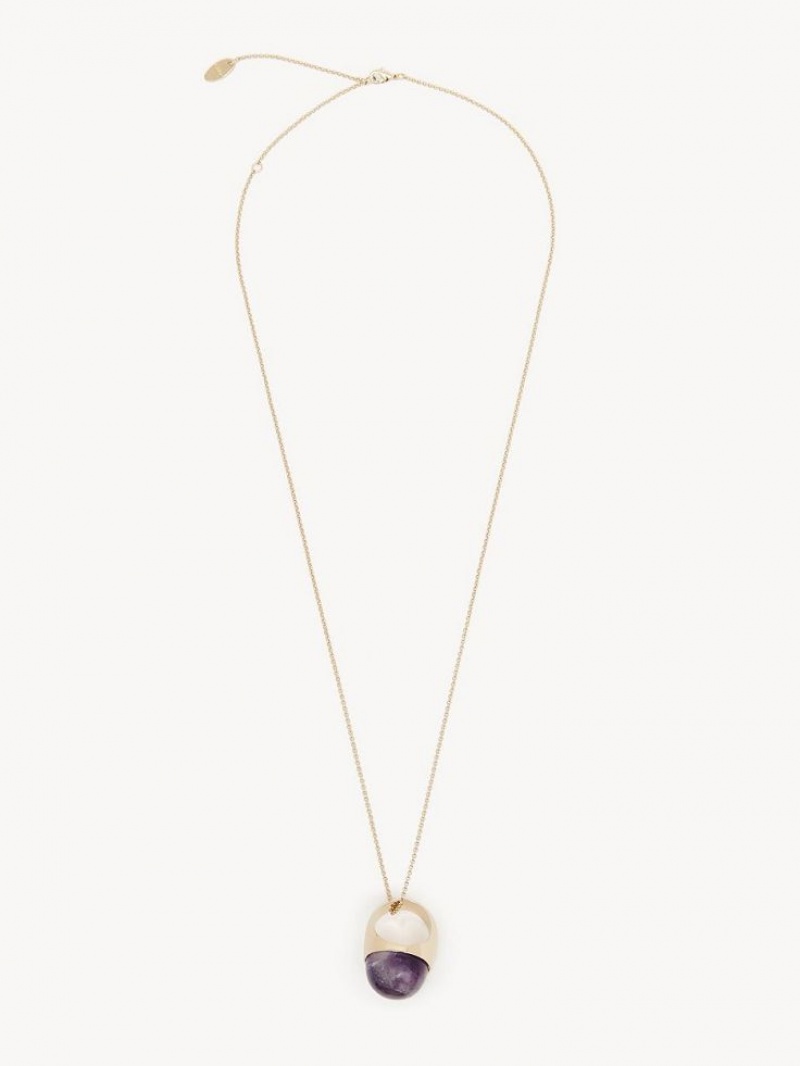 Chloe Nancy Halsband Guld | CHE-SR14429