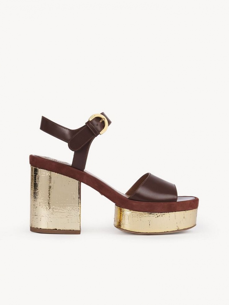 Chloe Odina High-heel Sandaler Bruna | CHE-SR14179