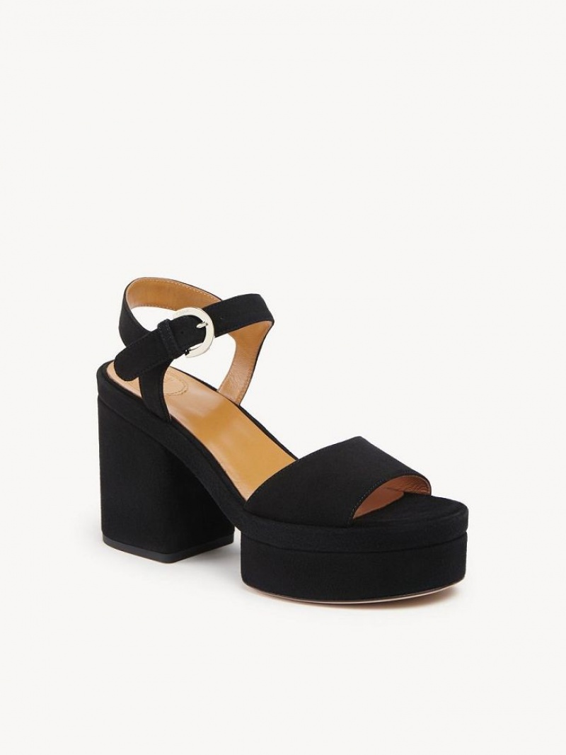 Chloe Odina High-heel Sandaler Svarta | CHE-SR14173