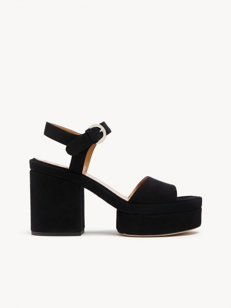 Chloe Odina High-heel Sandaler Svarta | CHE-SR14173