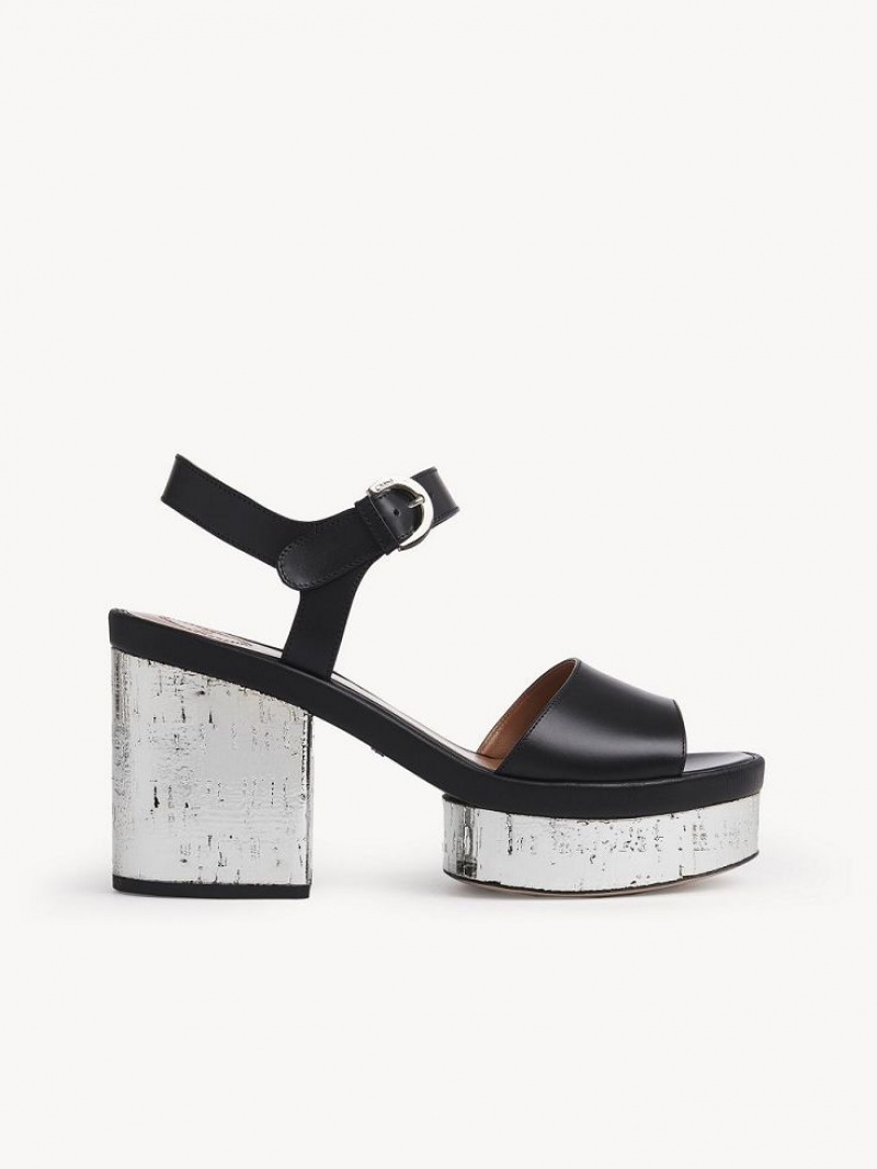 Chloe Odina High-heel Sandaler Svarta | CHE-SR14180