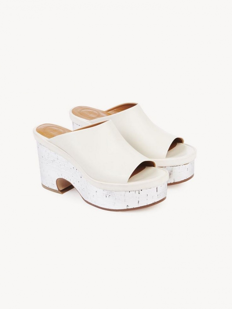 Chloe Oli Platform Mule Vita | CHE-SR14155