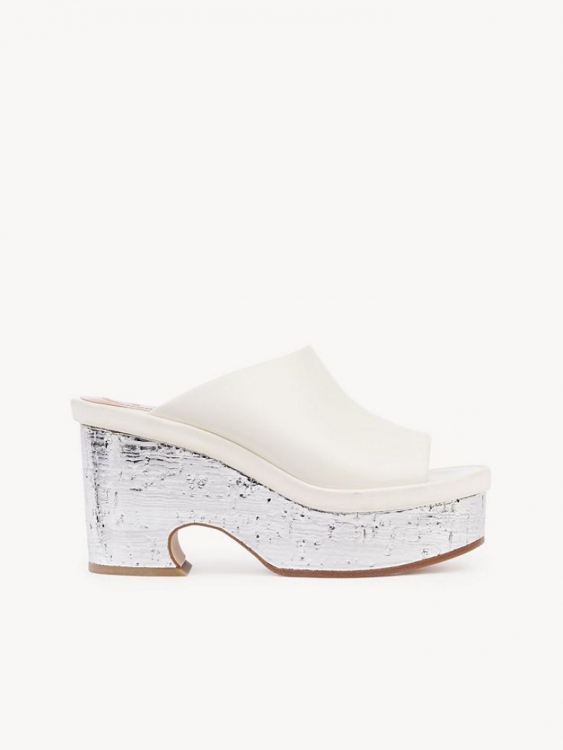 Chloe Oli Platform Mule Vita | CHE-SR14155