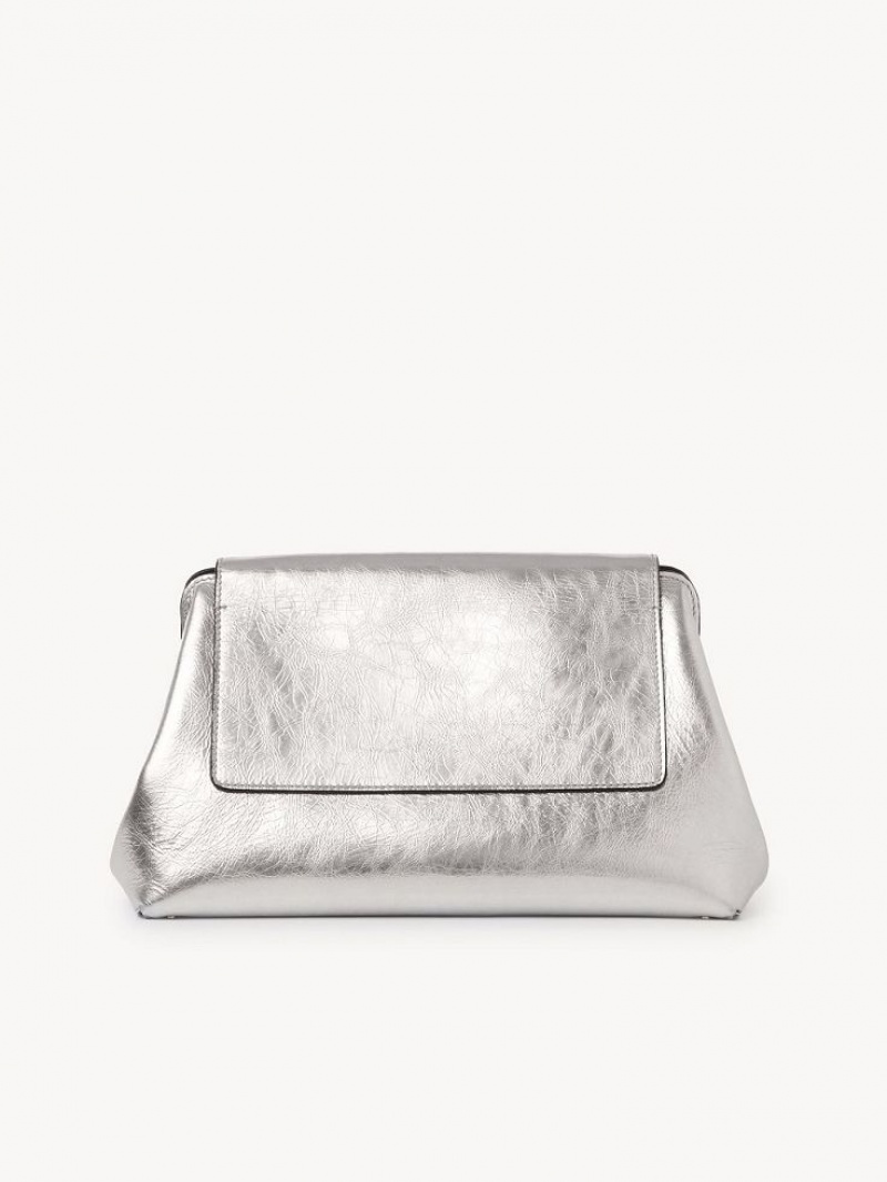 Chloe Penelope Clutch Silver | CHE-SR13754