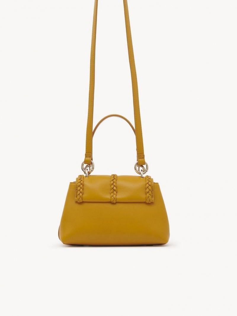 Chloe Penelope Mini Soft Axelväska Gula | CHE-SR13450