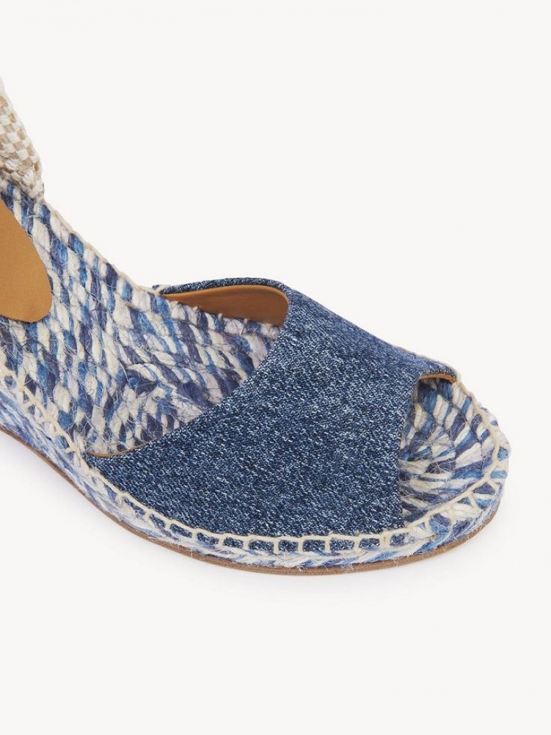 Chloe Piia Espadrille Blå | CHE-SR14150