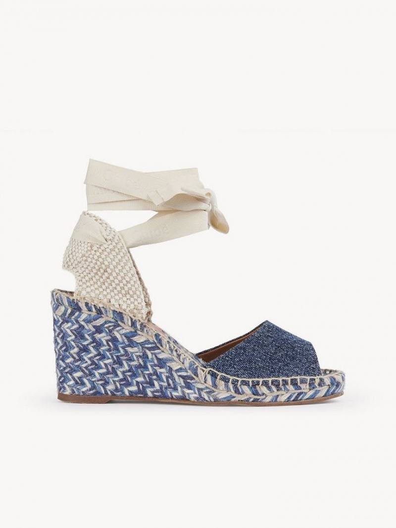 Chloe Piia Espadrille Blå | CHE-SR14150