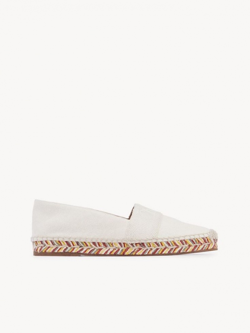 Chloe Piia Platta Espadrille Grå | CHE-SR14154