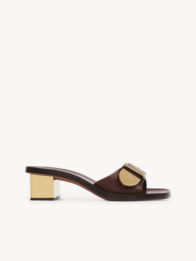 Chloe Rebecca High-heel Mule Bruna | CHE-SR14138