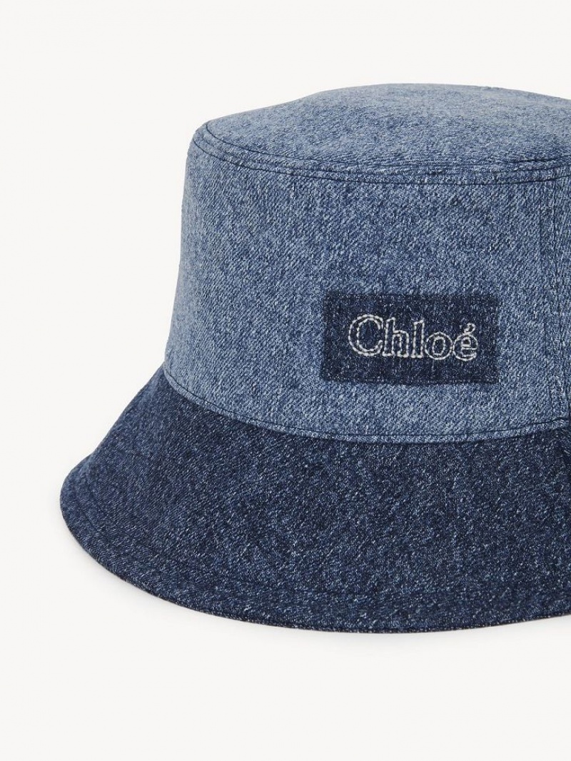 Chloe Romy Bucket Hatt Olika Färger Blå | CHE-SR14492