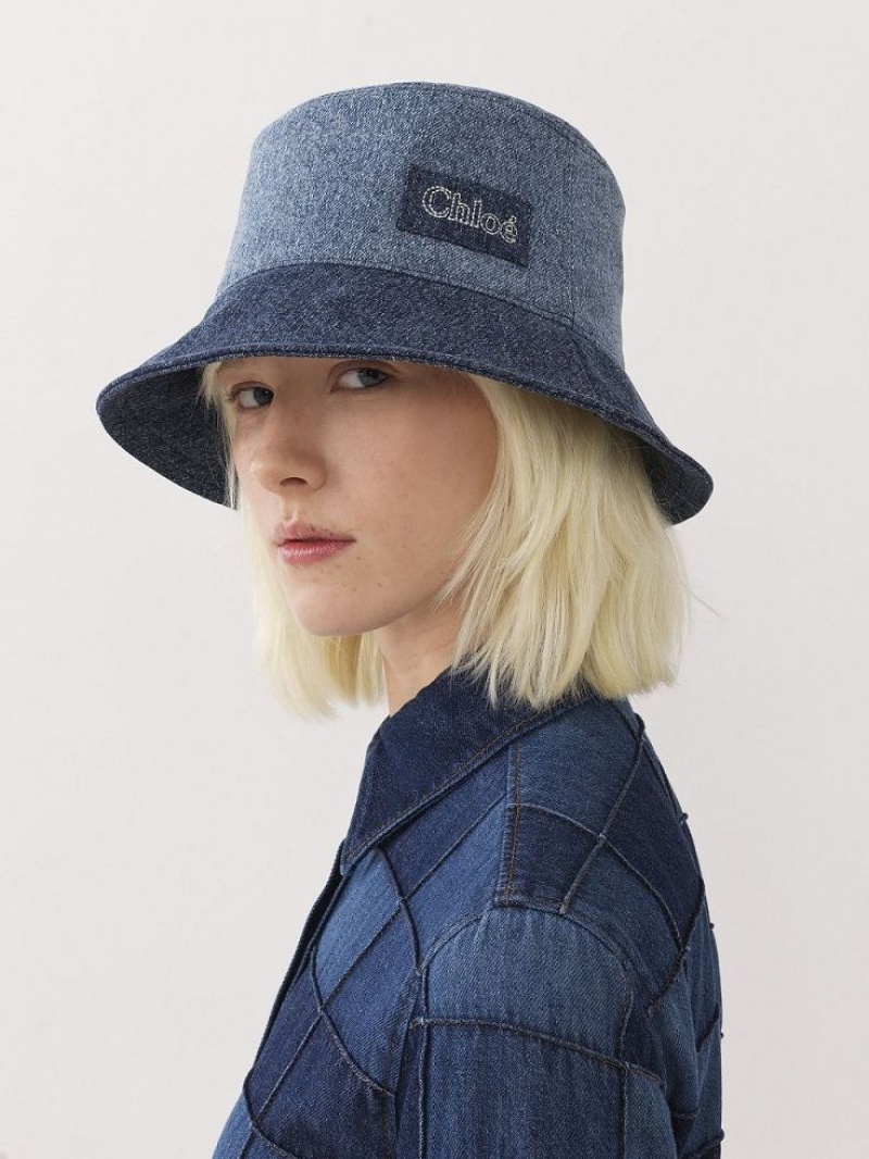 Chloe Romy Bucket Hatt Olika Färger Blå | CHE-SR14492